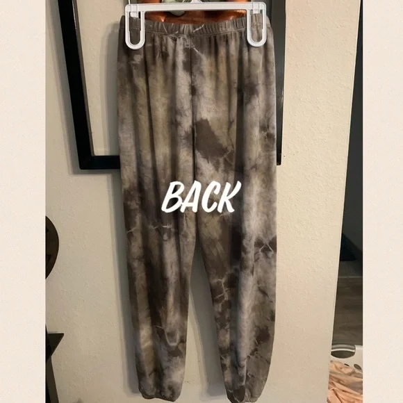 Charcoal/brown Baby French Terry Sweatpants - Picture 13 of 15